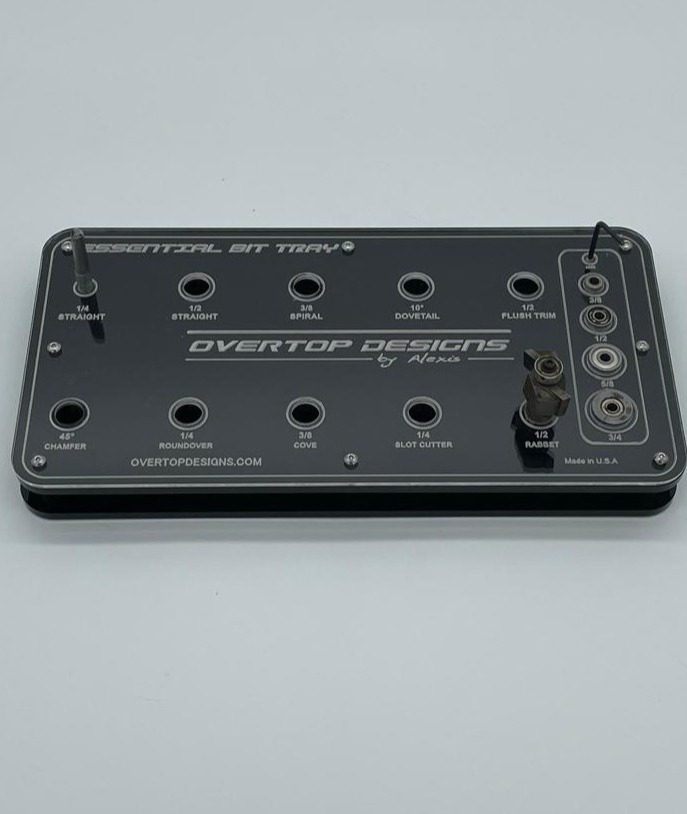 ESSENTIAL ROUTER BITS TRAY